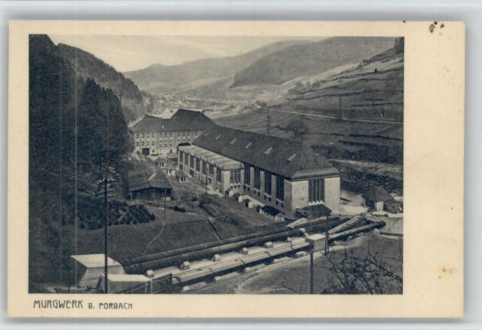 Forbach Baden Murgwerk