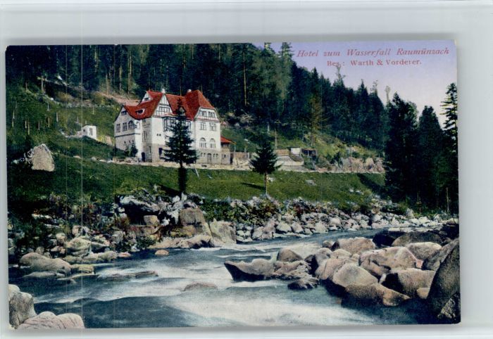 Raumuenzach otel Wasserfall