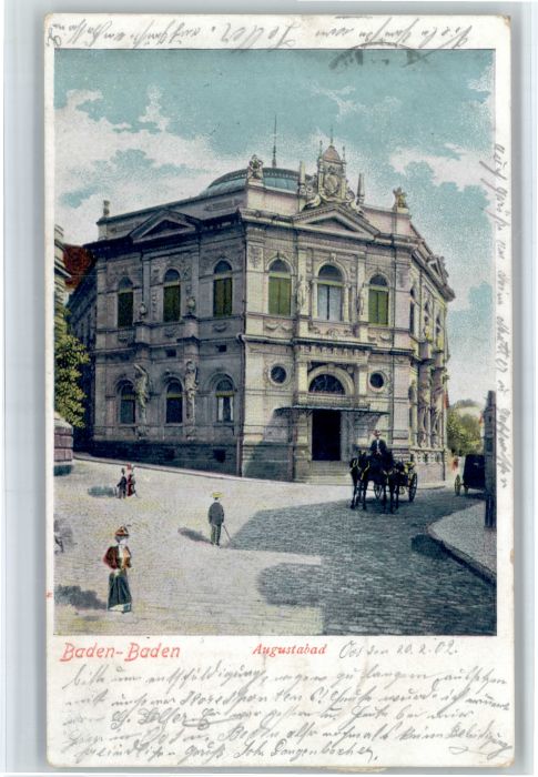 Baden-Baden Augustabad Kutsche