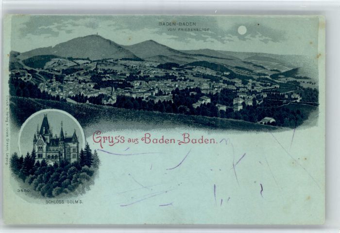 Baden-Baden Schloss Solms