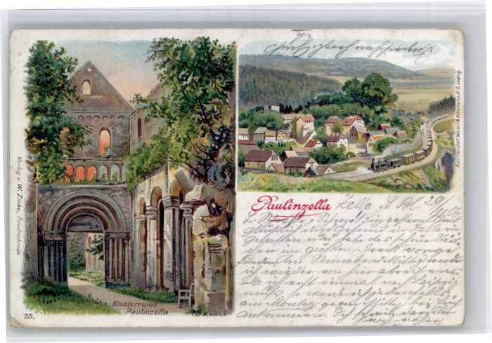 Paulinzella Kloster Ruine