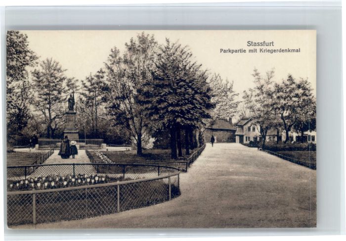 Stassfurt Park Krieger Denkmal