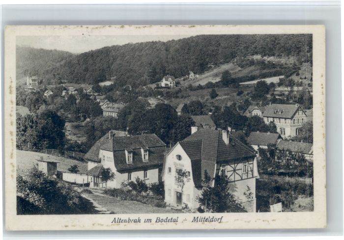Altenbrak Harz Altenbrak Bodetal Mitteldorf