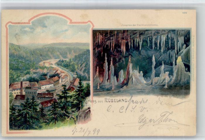 Ruebeland Harz Ruebeland Hermannshoehle x