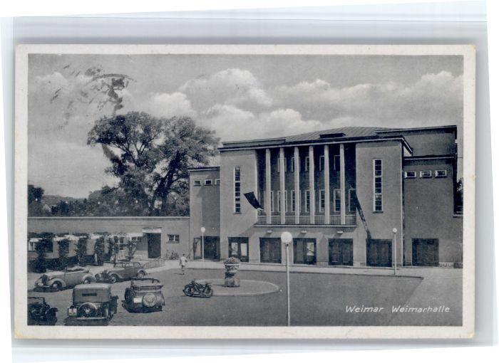 Weimar Thueringen Weimar Weimarhalle