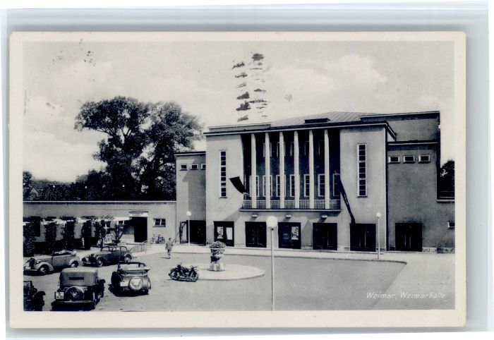 Weimar Thueringen Weimar Weimarhalle