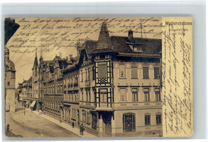 Waltershausen Hauptstrasse Post