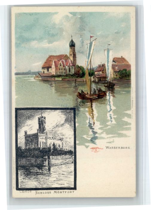 Wasserburg Bodensee Schloss Montfort