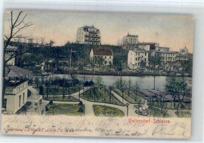 Woltersdorf Erkner Wolterdorf Erkner Schleuse