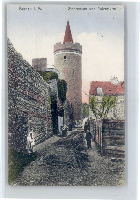 Bernau Berlin Stadtmauer Pulverturm