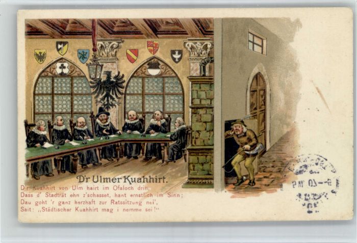 Ulm Donau Ulmer Kuahhirt