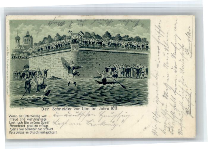 Ulm Donau Der Schneider