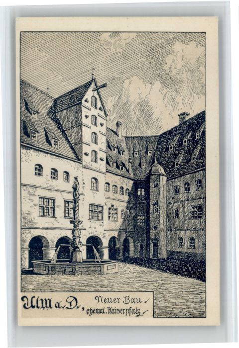 Ulm Donau Neuer Bau Ehemal Kaierplatz