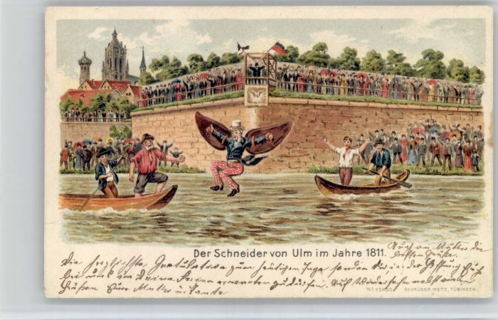 Ulm Donau Der Schneider