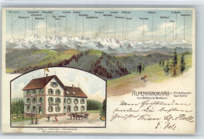 Badenweiler Hochblausen Hotel Pension  Kutsche