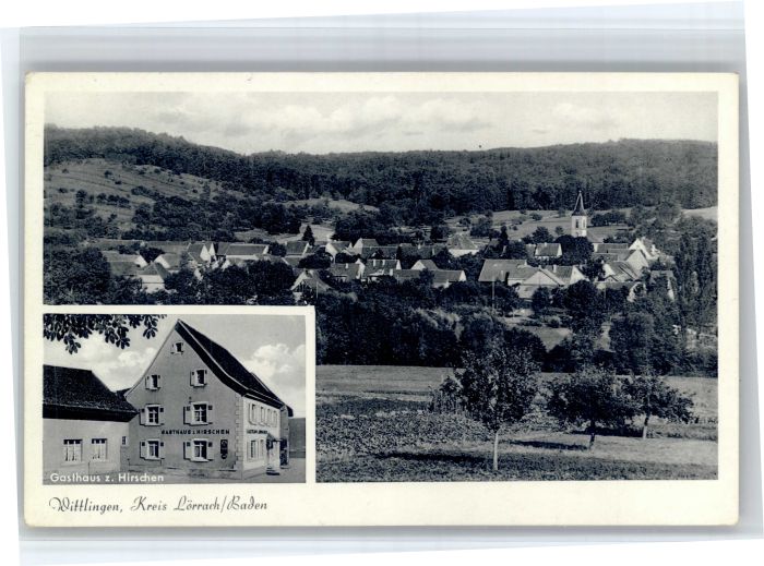 Wittlingen Baden Gasthaus Hirschen