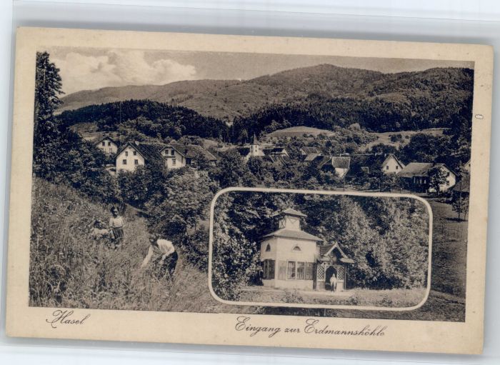 Hasel Baden Hasler Hoehle BW Erdmannshoehle