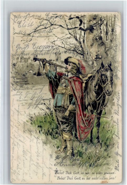 Bad Saeckingen Handschriftlich] Trompeter