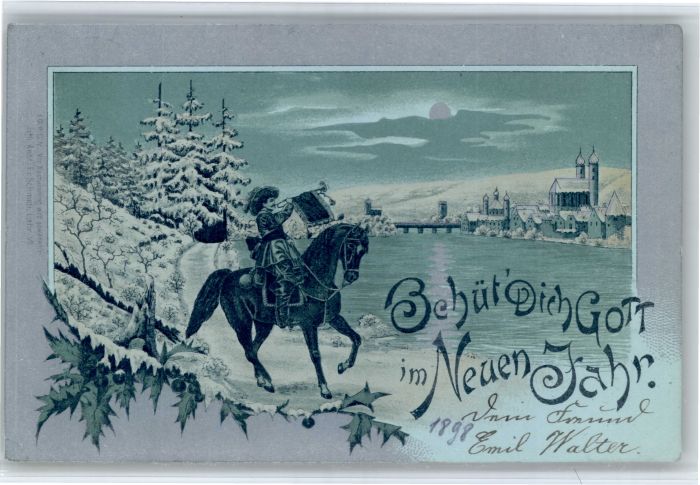 Bad Saeckingen Handschriftlich] Trompeter