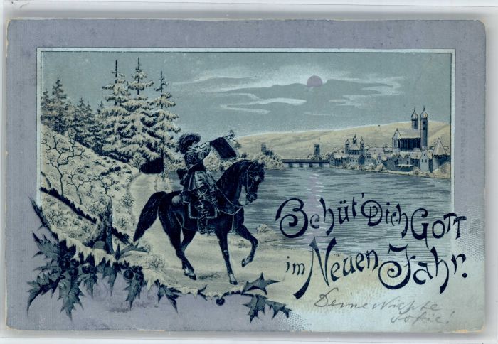 Bad Saeckingen Handschriftlich] Trompeter