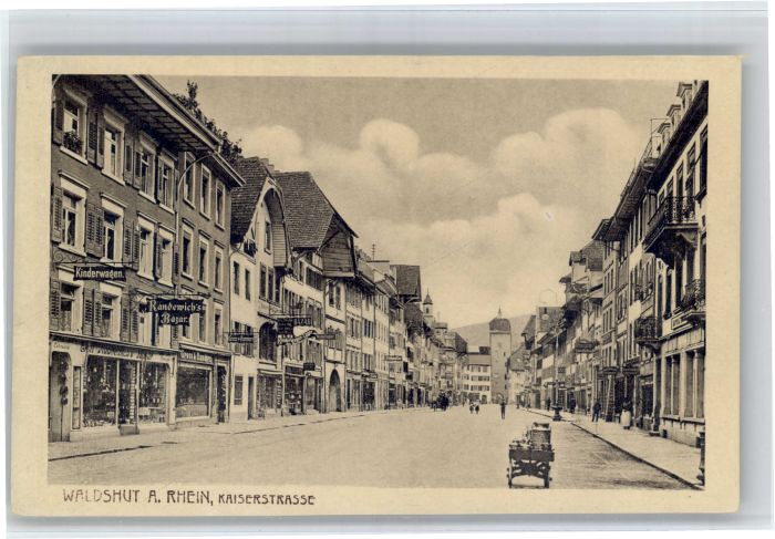 Waldshut Tiengen Rhein Waldshut-Tiengen Kaiserstrasse