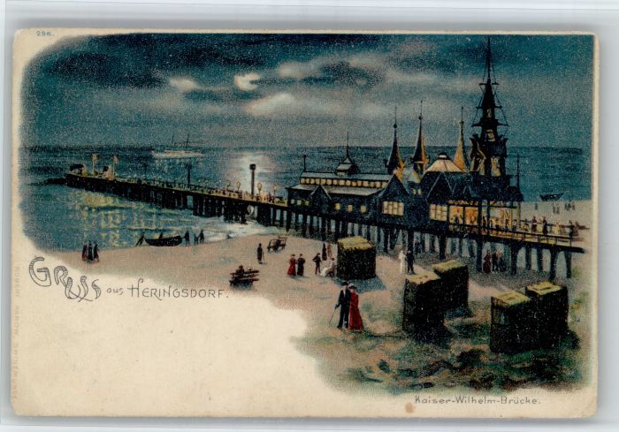 Heringsdorf Ostseebad Usedom Heringsdorf Kaiser Wilhelm Bruecke