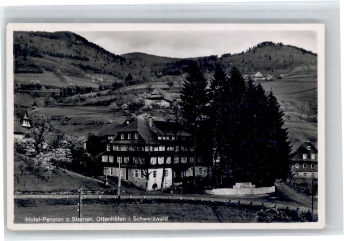 Ottenhoefen Schwarzwald Ottenhoefen Hotel Pension Sternen