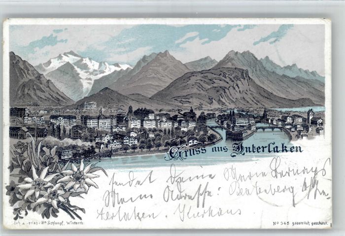 Interlaken BE Interlaken Enzian Bruecke