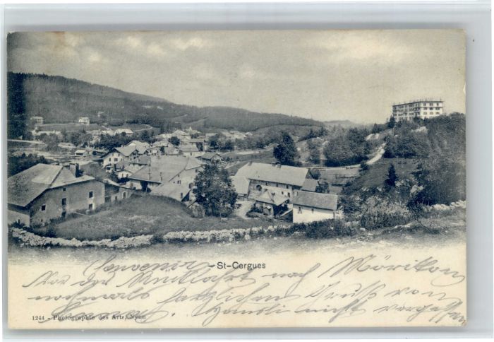 Saint-Cergue Nyon Suisse Saint-Cergues