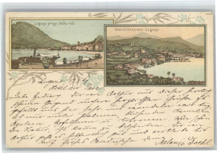 Lugano TI Lugano Veduta Generale