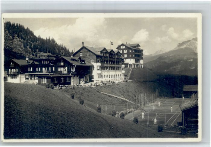 Arosa GR Arosa Kulm Hotel Tennisplaetze