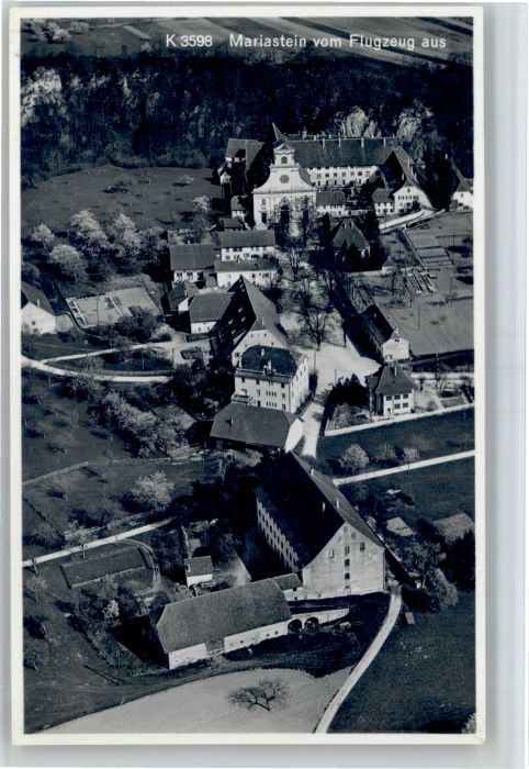 Mariastein SO Mariastein Fliegeraufnahme