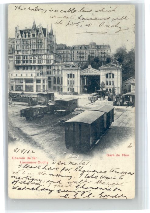 Lausanne VD Lausanne Chemin de fer Zug