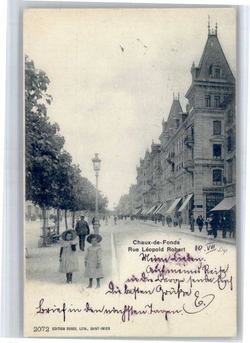 La Chaux-de-Fonds Rue Leopold Robert