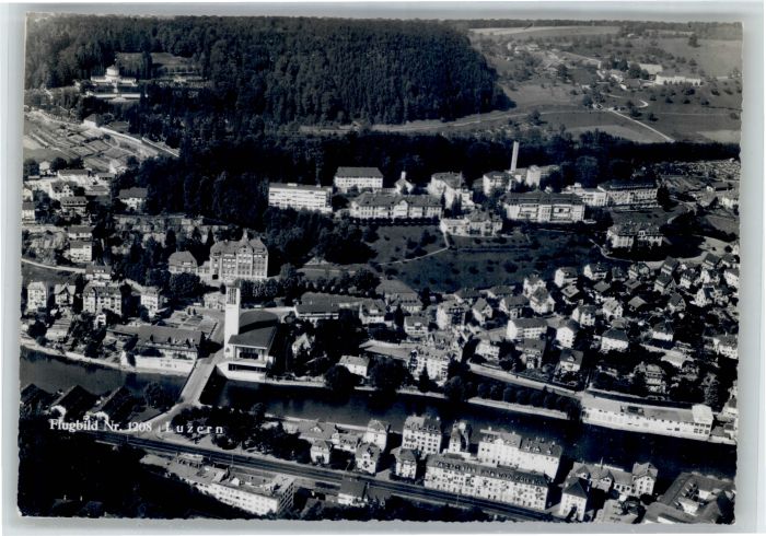 Luzern LU Luzern Fliegeraufnahme