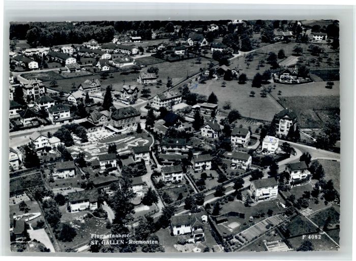 St Gallen SG St Gallen Fliegeraufnahme Rotmonten