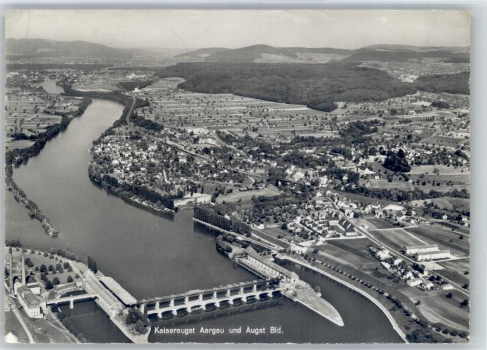 Kaiseraugst Fliegeraufnahme