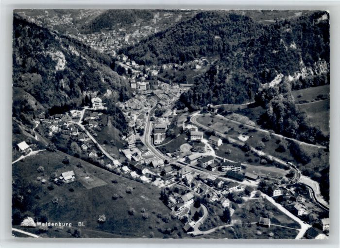 Waldenburg BL Waldenburg Fliegeraufnahme