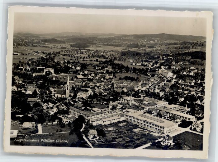Pfaeffikon ZH Fliegeraufnahme