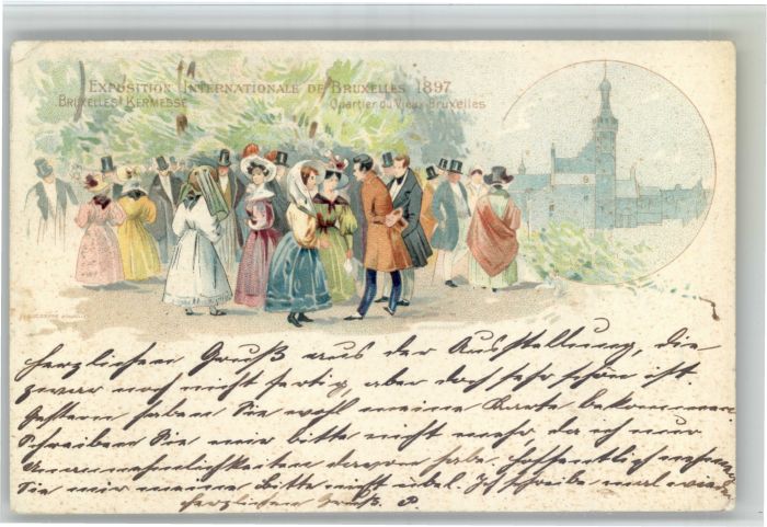 Bruxelles Bruessel Kermesse Quartier Vieux Bruxelles