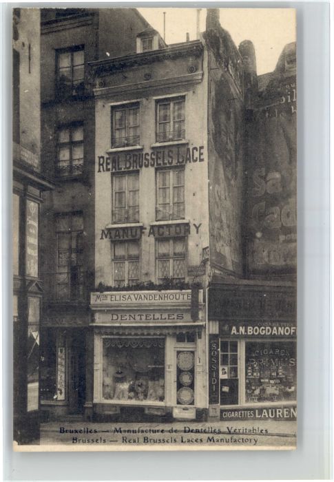 Bruxelles Bruessel Real Brussels Laces Manufactory Maison