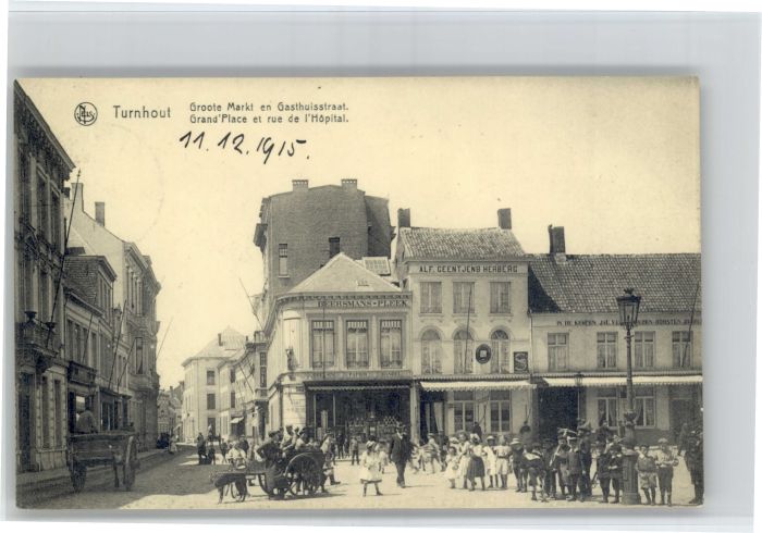 Turnhout Groote Markt Gasthuisstraat Grand Place