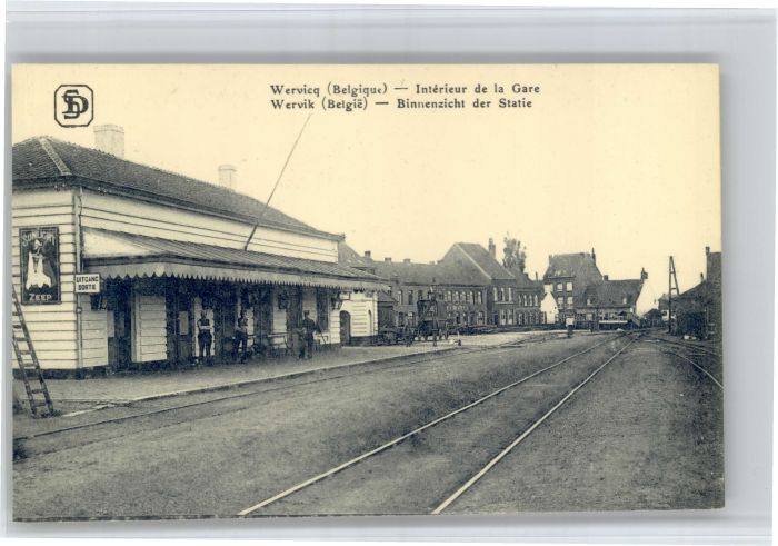 Wervik Interieur de la Gare Binnenzicht der Statie