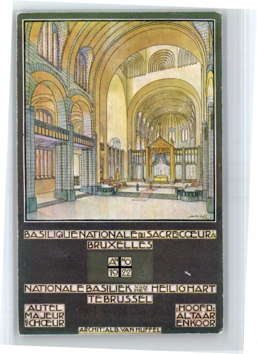 Bruxelles Bruessel Basilique Nationale Coeura