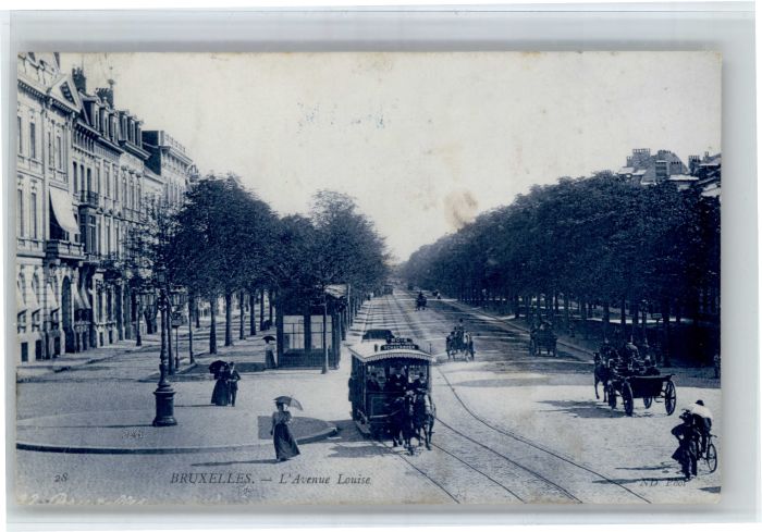 Bruxelles Bruessel Avenue Louise Kutsche