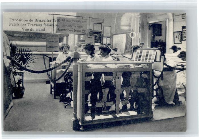 Bruxelles Bruessel Palais des Travaux feminins