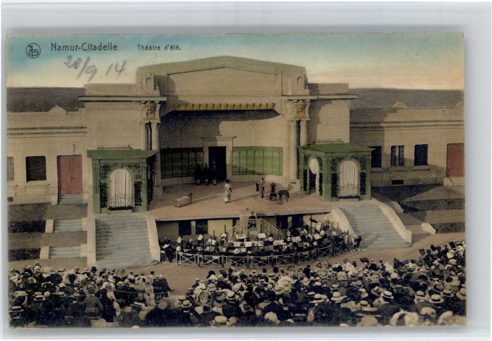 Namur Wallonie Namur Citadelle Theatre d ete