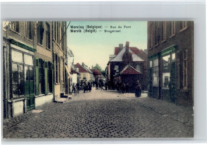 Wervik Rue du Pont Brugstraat