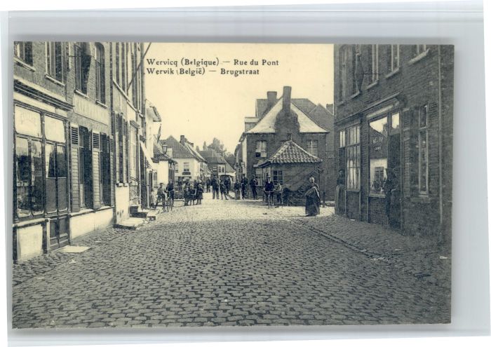 Wervik Rue du Pont Brugstraat