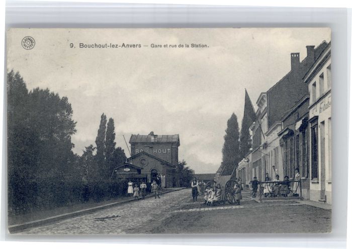 Anvers Antwerpen Anvers Bouchout lez Gare et Rue de la Station